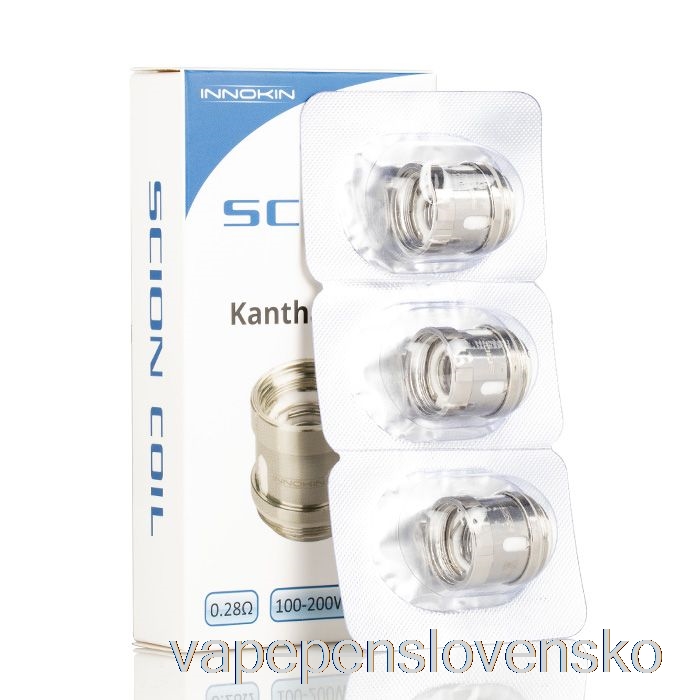 Náhradné Cievky Innokin Scion Plexus 0,28ohm Scion Coils Vape Slovensko